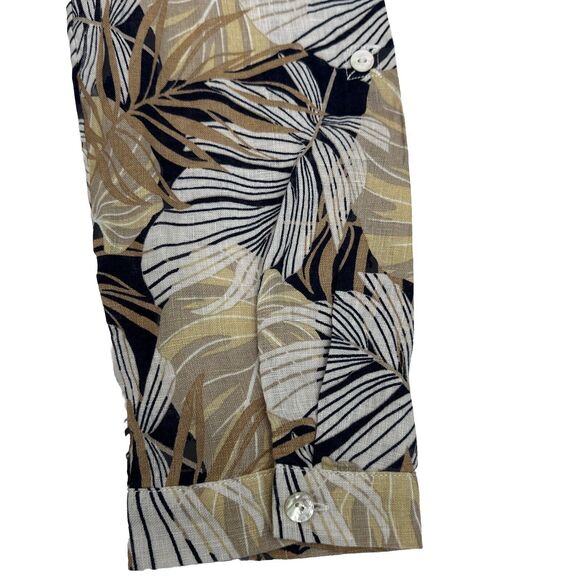 C&C California Women's Mandarin Collar Long Sleeve Shirt‎ Button Up Roll Tab New - Picture 6 of 12